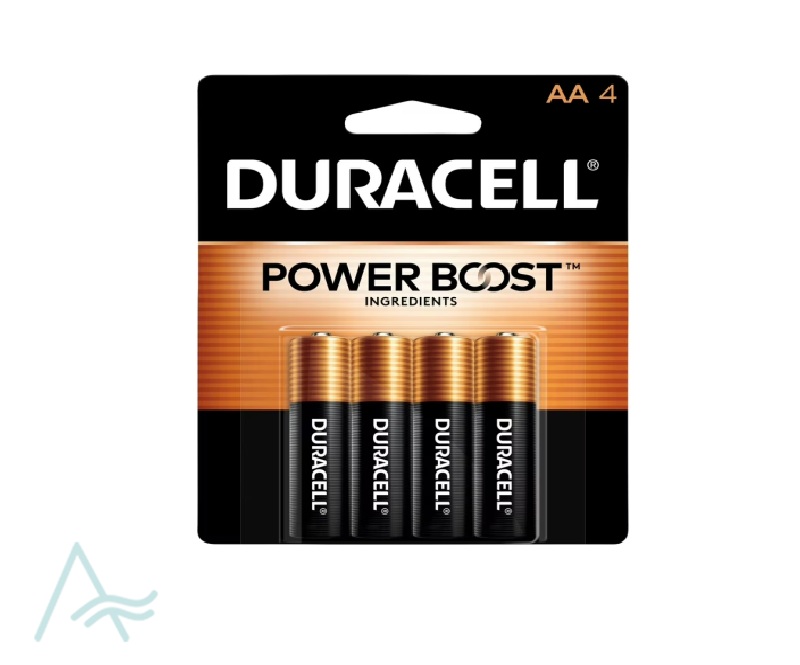 DURACELL AA POWER BOOST ALKALINE 4 PACK